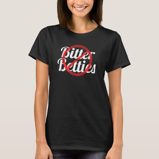 Camiseta Betties Amarradas Atravessando Círculo Vermelho (Frente)