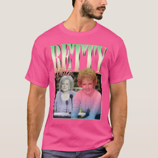 Camiseta Betty White Bootleg Tshirt Vintage