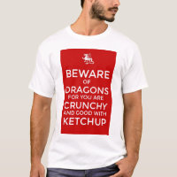 Beware da ketchup crocante dos dragões