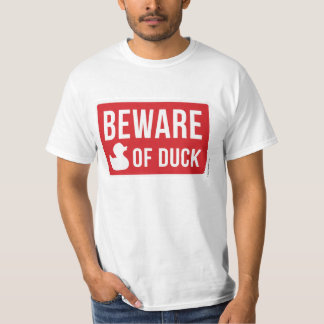 Camiseta Beware do t-shirt do pato
