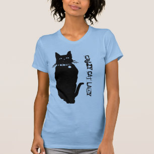 Camiseta Beware o gato preto
