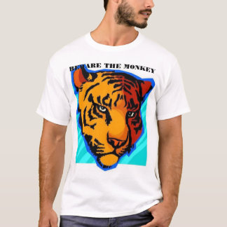 CAMISETA BEWARE O MACACO