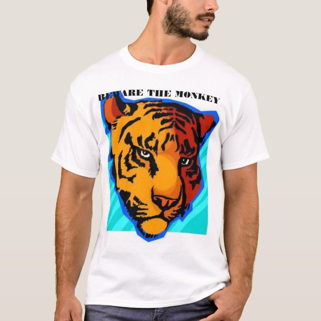CAMISETA BEWARE O MACACO (Frente)