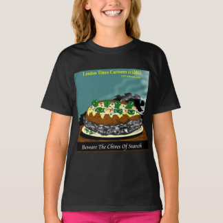 Camiseta Beware the Chives of Starch – Funny Foodie Cartoon