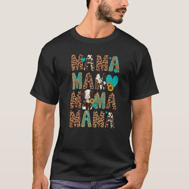 Camiseta Bezerra do Sol Leão Mamãe Vaca País Ocidental  (Frente)