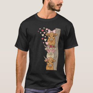 Camiseta Bezerro de Vaca das Terras Altas do Vale do Amor F