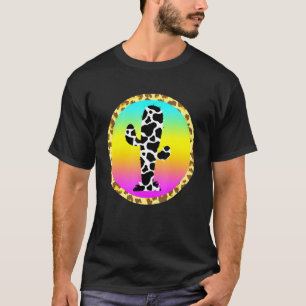 Camiseta Bezerro Vaca Cacto Serape Leopardo Novilha Proprie