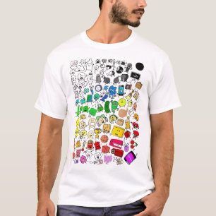 Camiseta Bfdi Inanimação Todos Os Caracteres _1