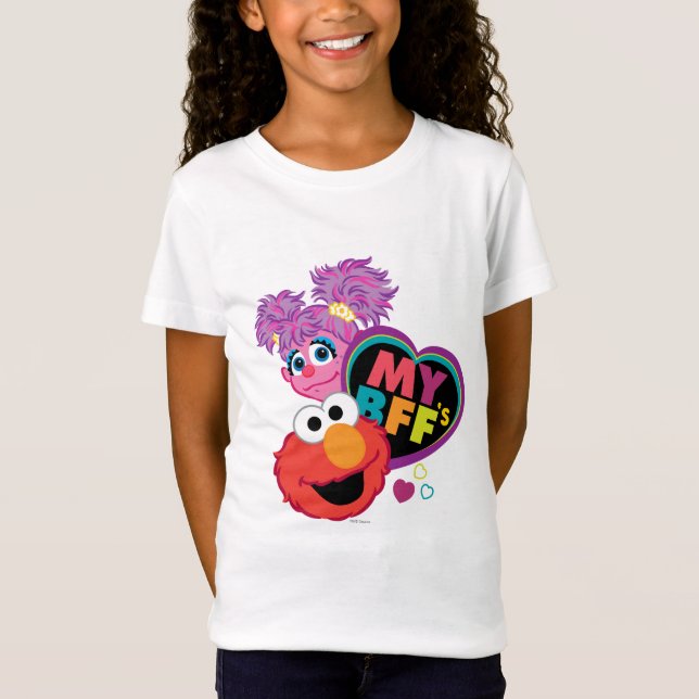 Camiseta BFF Abby e Elmo (Frente)