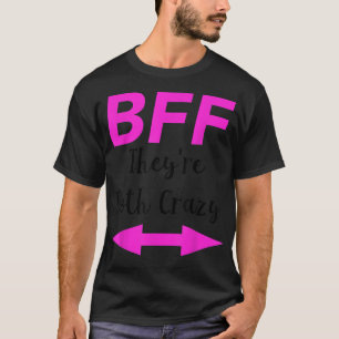 Camiseta BFF Ambos São Amigos De Flechas Loucas