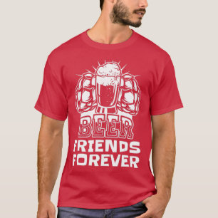 Camiseta BFF Beer Amigos para sempre Eu Artesanato Beer Dri