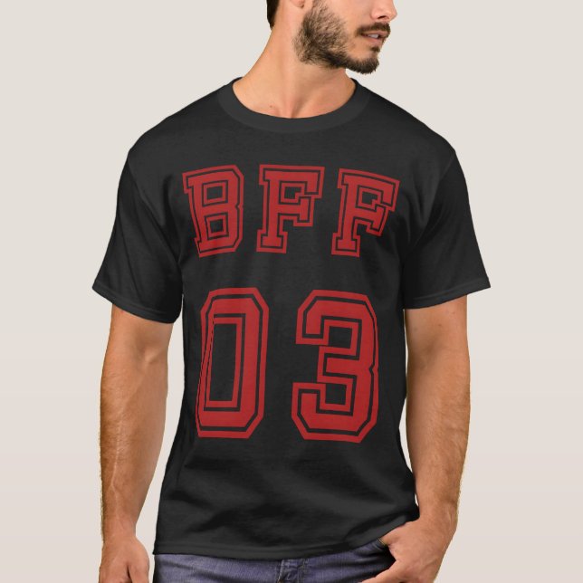 Camiseta BFF Beste Amigos Para Todos (Frente)