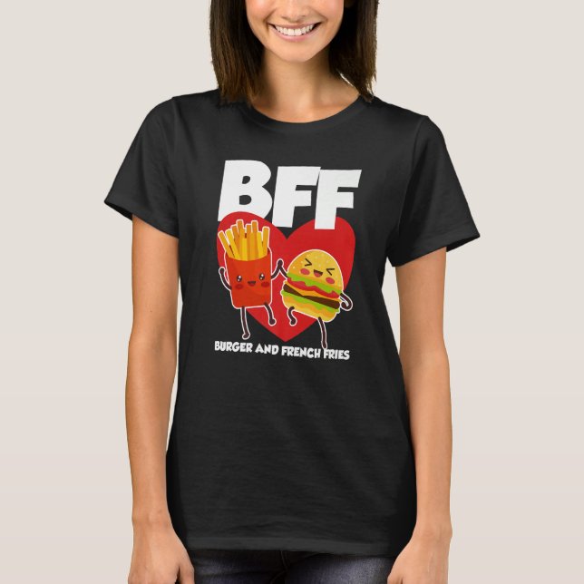 Camiseta BFF Burger And Fries (Frente)