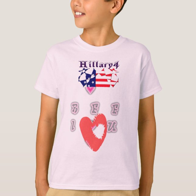 Camiseta BFF. Melhores Amigos para Sempre: Eu Amo-Te Impres (Frente)