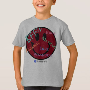 Camiseta BFF Red Emoji HAMbWG