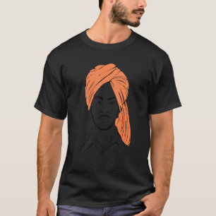 Camiseta Bhagat Singh O Combate à Liberdade Indiana do Punj