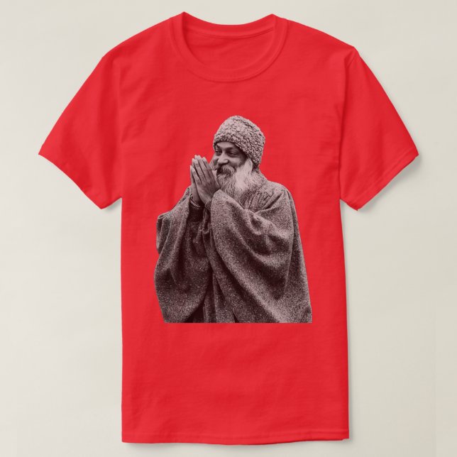 Camiseta Bhagwan Rajneesh (Frente do Design)