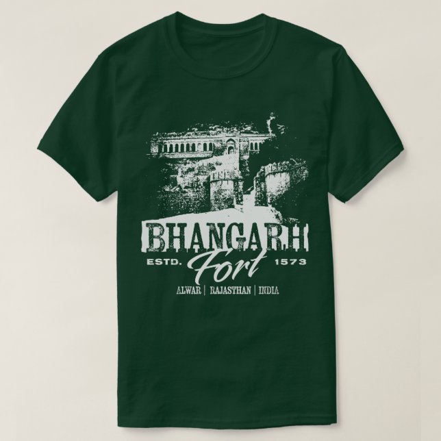 Camiseta Bhangarh Fort (Frente do Design)