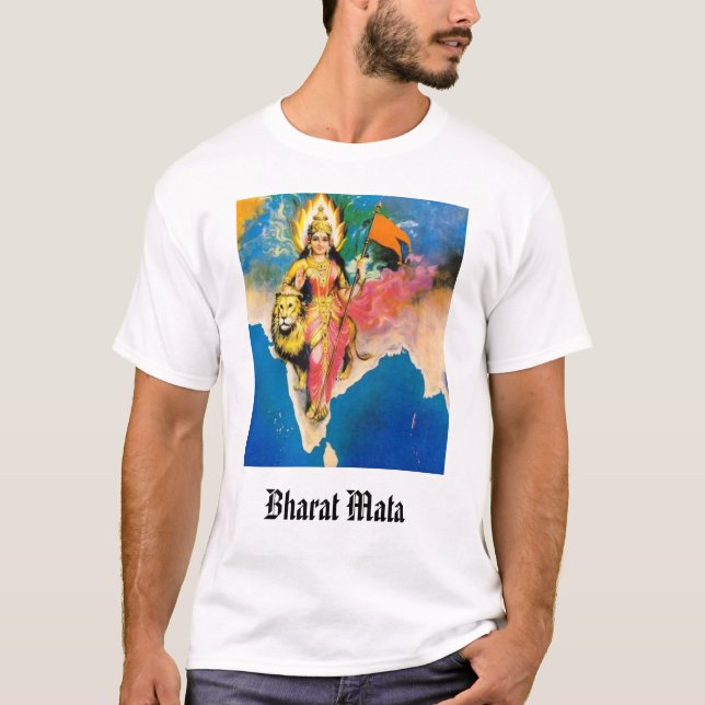Camiseta Bharat Mata, Bharat Mata (Frente)