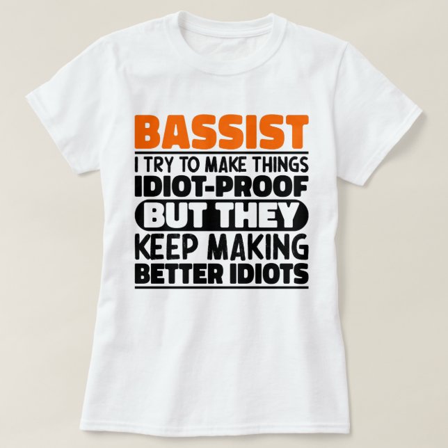 Camiseta Bhelp Tento Tentar Tornar As Coisas Engraçadas Dit (Frente do Design)