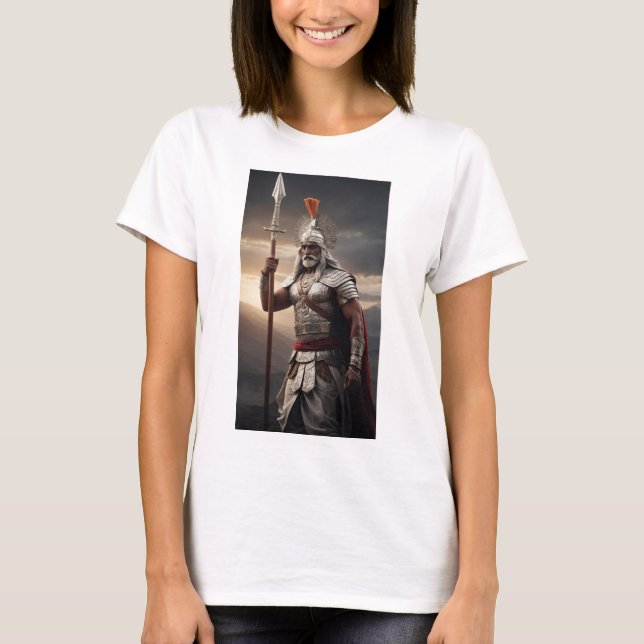 Camiseta Bhishma: Guardião do Guerreiro Eterno Hastinapura (Frente)