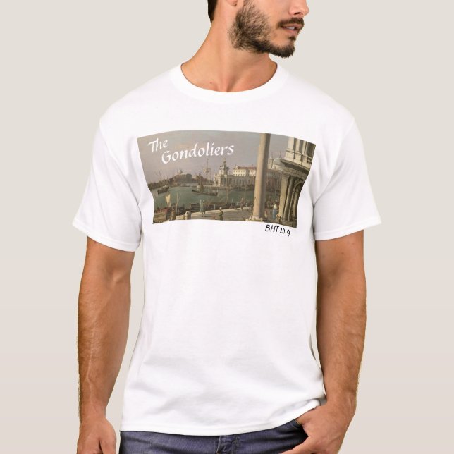 Camiseta BHT 2019 - T-shirt dos Gondoliers (Frente)
