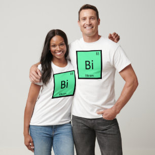 Camiseta Bi - Bikram Yoga Química Tabela Periódica Símbolo