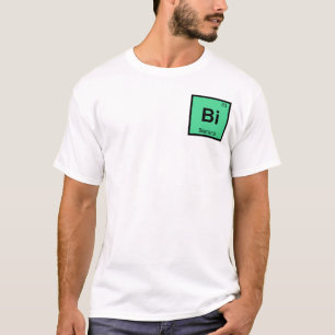 Camiseta Bi - Bismarck Dakota do Norte Química Símbolo da C