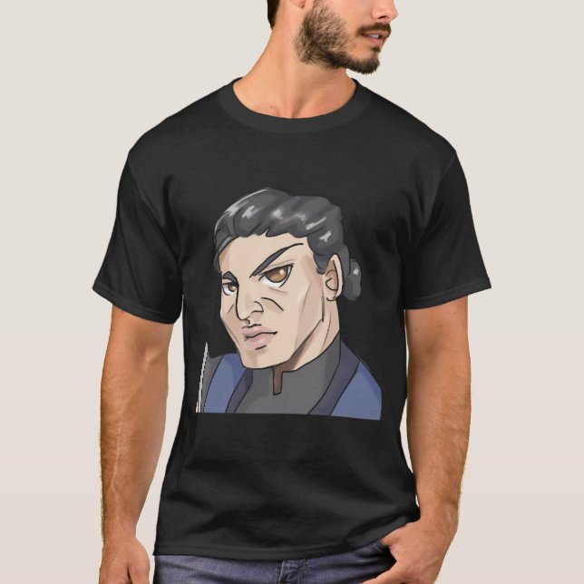 Camiseta Bi Han Sub Zero Parecendo Um Modelo Médio Ou Um So (Frente)