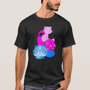 Camiseta Bi Pride Cat Animal Bisexual Queer Bi Lgbtq Bisexu