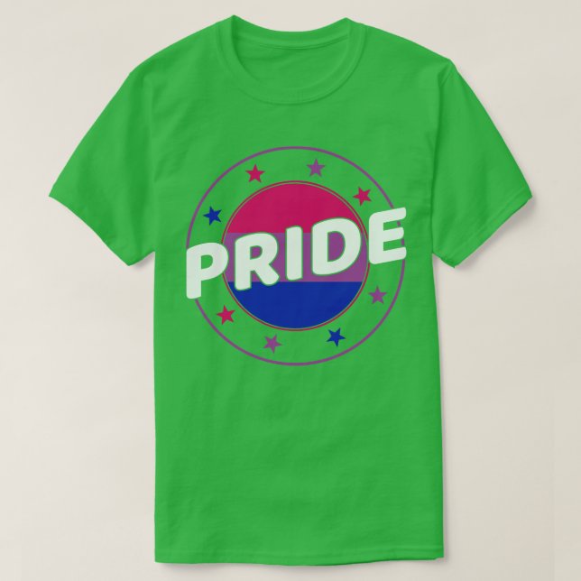 Camiseta Bi Pride Funny Bi Pride LGBT (Frente do Design)