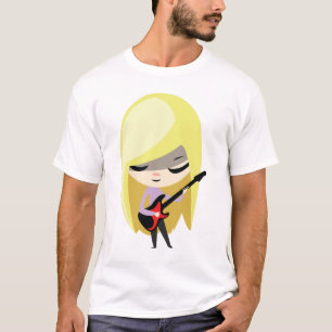 Camiseta Biana o baixista louro