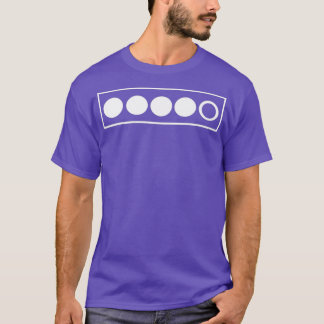 Camiseta Biathlete da Competição de Esqui de Alvo de Biathl