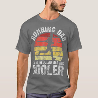 Camiseta Biathlon Runner Marathon Running Dad Father's Day 