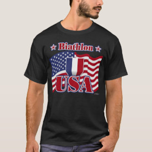 Camiseta Biathlon USA
