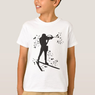 Camiseta Biatleta Nórdico de Esqui Biatlo 10