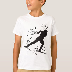 Camiseta Biatleta Nórdico de Esqui Biatlo 8