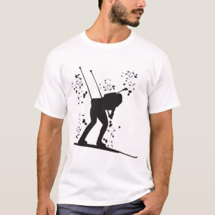 Camiseta Biatleta Nórdico do Esqui Biatlo 12