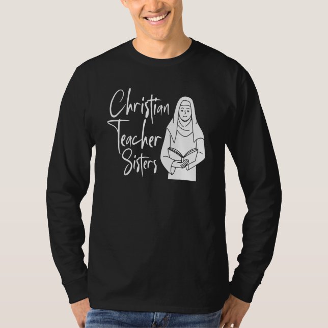 Camiseta Bible Study Nun Christianity   Theology Christian  (Frente)