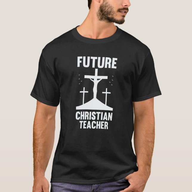 Camiseta Bible Study Theology  Christianity Christian Teach (Frente)