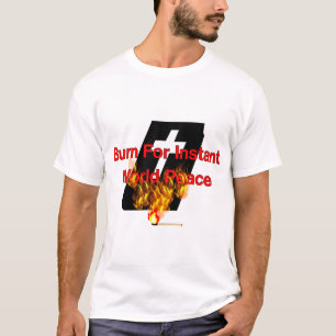 Camiseta Bíblia ardente