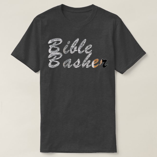 Camiseta Bíblia Basher (Frente do Design)