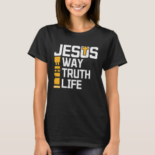 Camiseta Bíblia Cristã Religiosa cita Evangelho Bíblico