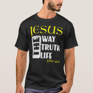 Camiseta Bíblia Cristã Verse John 146 1