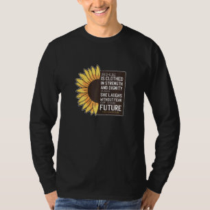 Camiseta Bíblia Cristã Verse Proverbs 31 Cristã