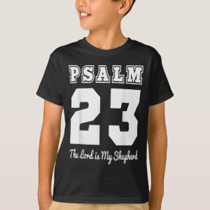 Camiseta Bíblia Cristã Verse Psalm 23 O Senhor É O Meu Shep