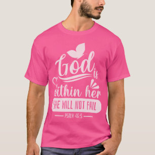 Camiseta Bíblia Cristã Verse Psalm 465