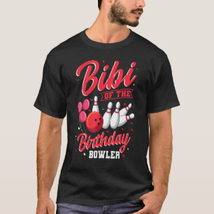 Camiseta Bíblia Da Família De Boliches Birthday Bowler Cele