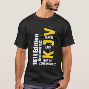 Camiseta Bíblia KJV 1611 com vestuário Israelita Apocrypha