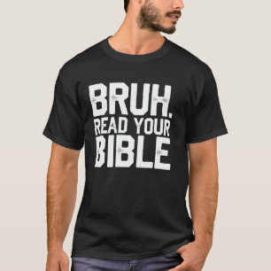 Camiseta Bíblia Verse Christian Jesus Fé Religioso Deus Ch